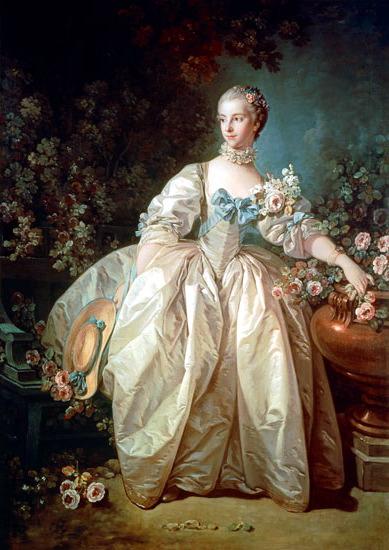 Francois Boucher Madame Bergeret oil painting image